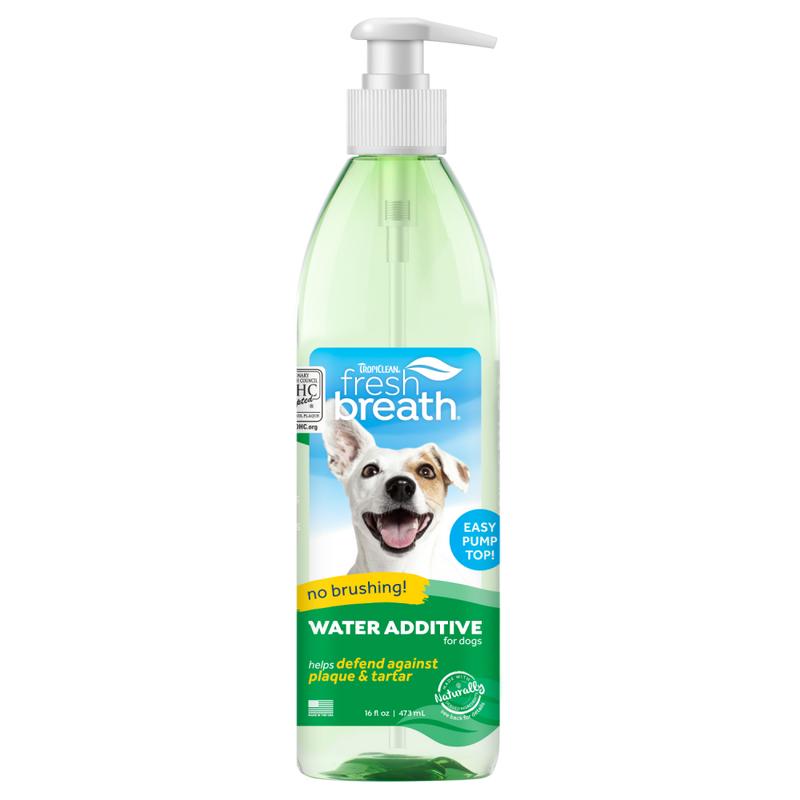 TropiClean Fresh Breath Oral Care Water Additive for Pets