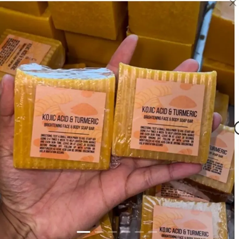 Turmeric Lemon Granule Soap [Tag No. 7]