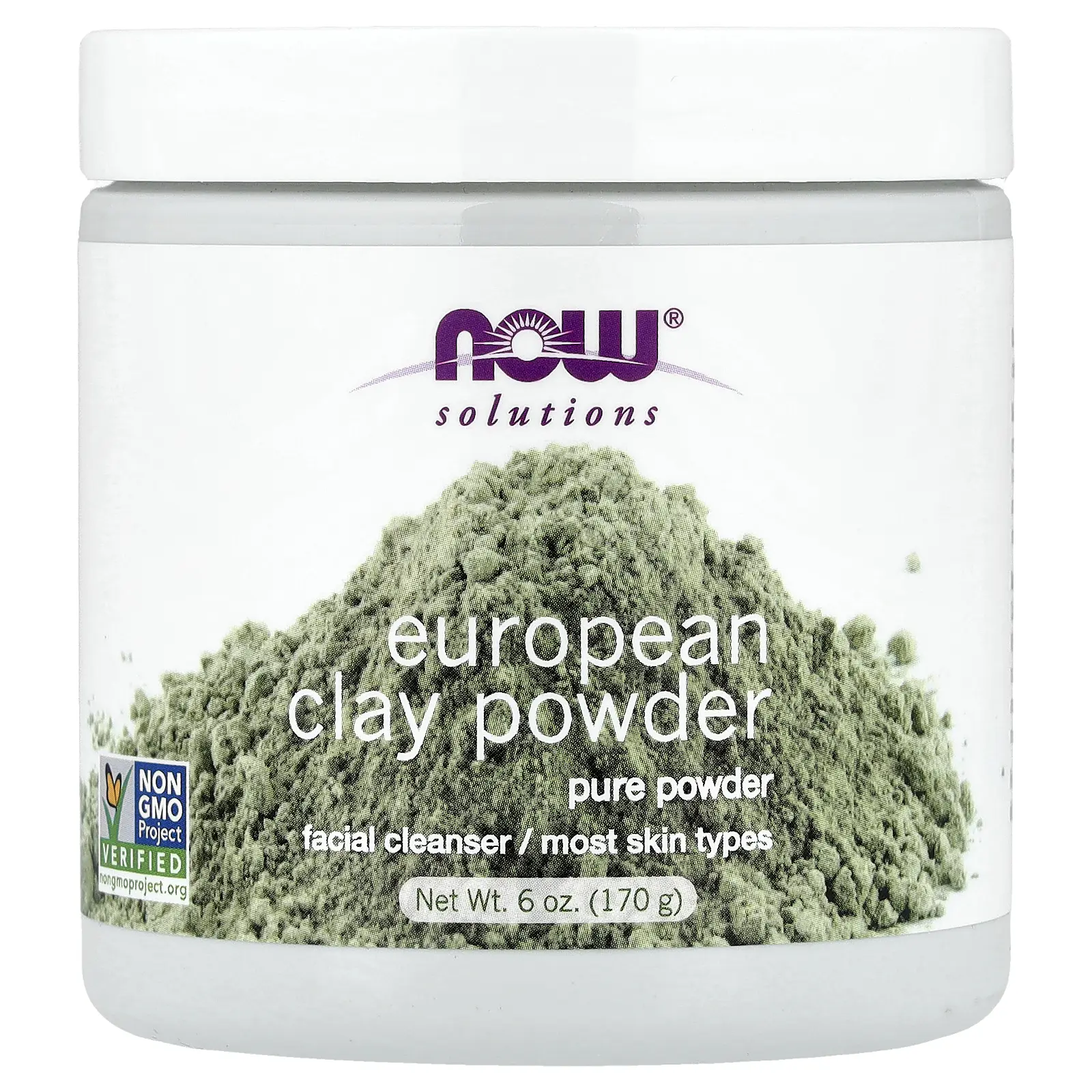 NOW Foods Solutions, European Clay Powder, 6 oz (170 g)