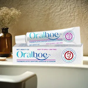 Dental Adhesive Gel for Dentures, Improves Comfort, Thermoplastic Denture Adhesive, Hot Melt Dental Cement, Whitening Toothpaste Agent, Liquid Form, No Flammability