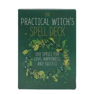 The Practical Witches Spell Card Deck - 100 spells for love, happiness and success