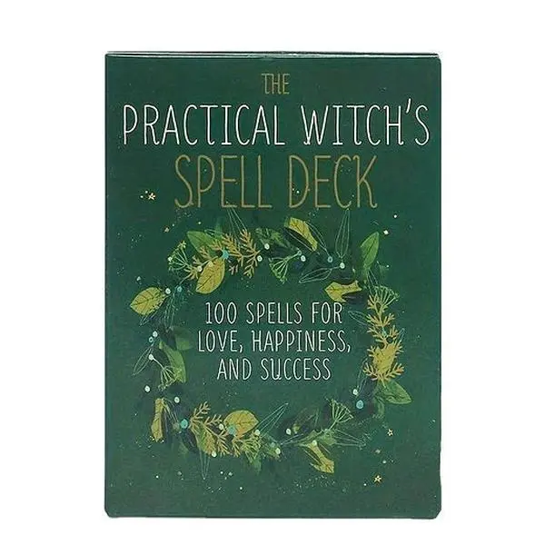 The Practical Witches Spell Card Deck - 100 spells for love, happiness and success
