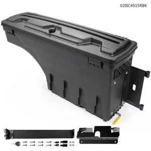 Truck Bed Storage Box Lockable Toolbox Fit For Chevy Silverado GMC Sierra 1500 2500 3500 2007-2018 Left or Right Driver Side,its 2007 - 2019 Chevy/GMC Silverado/Sierra 2500/3500HD Drivers Side Organizer Holder