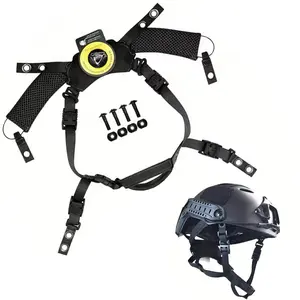 Fit Team Wendy Helmet Hanging Suspension System Lanyard Strap for Team Wendy FAST MICH Tactical Helmet Accessories(No helmat)