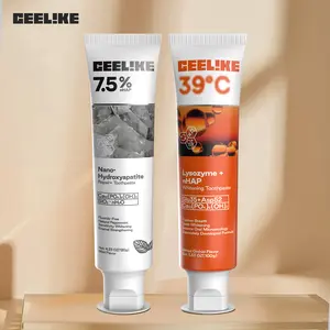 CEELIKE 2-Piece Oral Care Toothpaste Set – Lysozyme Toothpaste to Remove Yellow Stains, Hydroxyapatite to Repair Teeth, and Maintain Fresh Breath