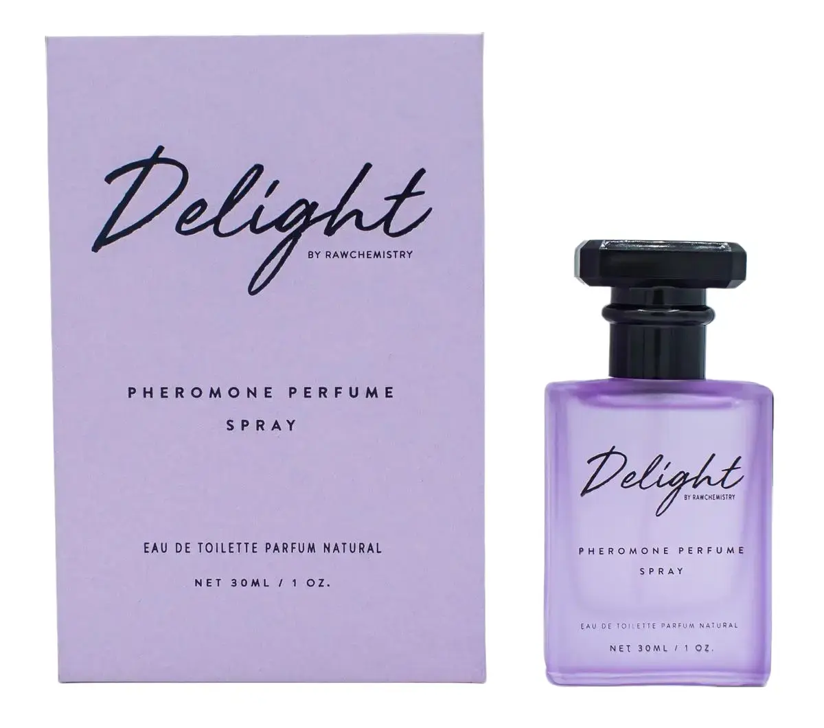 RawChemistry Delight Pheromone Perfume for Women – 1 oz (30 ml) Oil‑Based, Long‑Lasting Natural Fragrance Spray