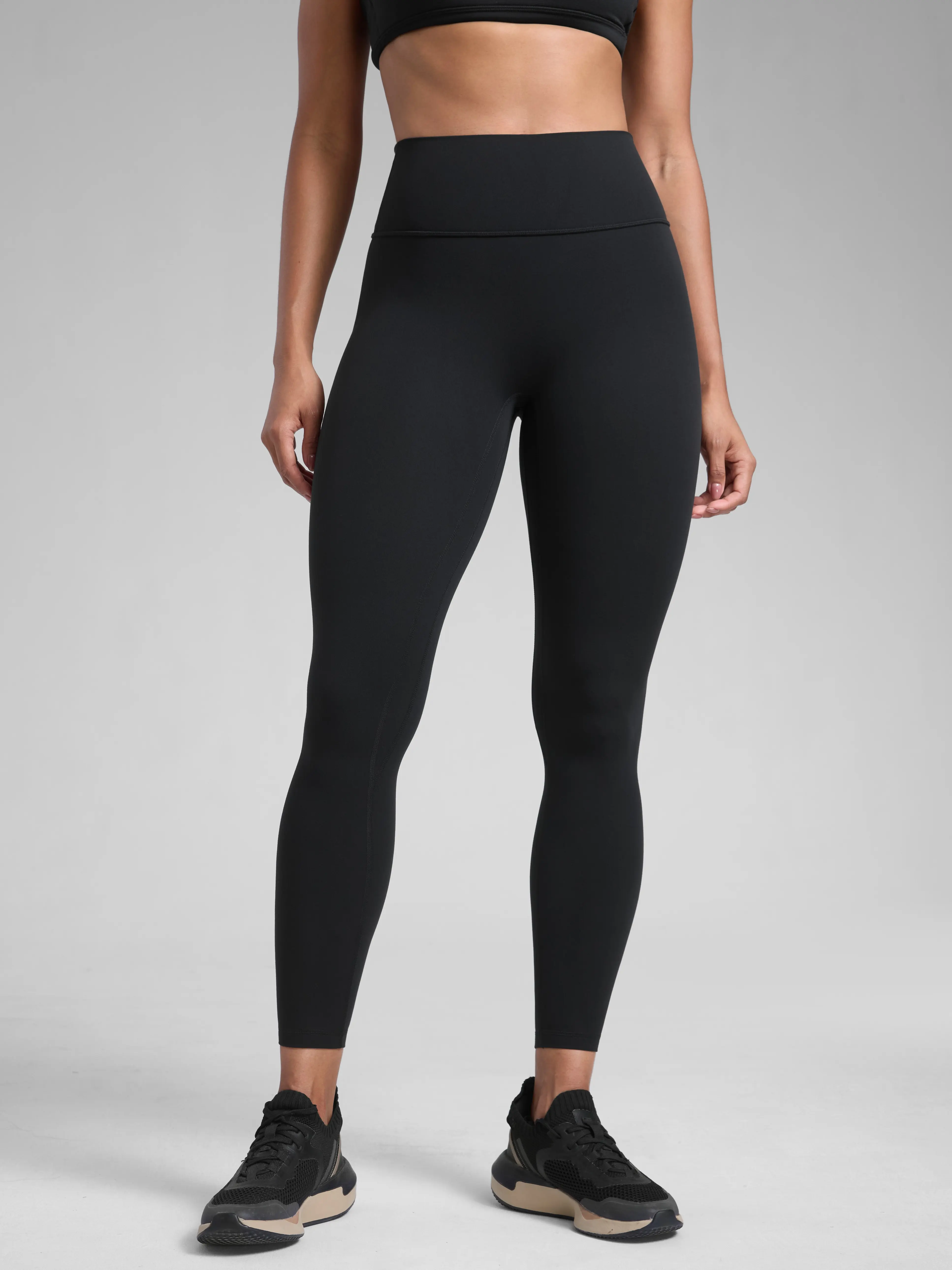 CRZ YOGA Secretsculpt Butterlift Yoga Pants- Leggings 25" /Biker Shorts 4"- No Front Seam High Waisted Womens leggings Booty Scrunch Butt