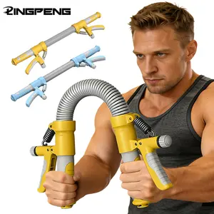 Adjustable Resistance Arm Strength Trainer, Powerful Torque Rod, Home Gym Fitness Equipment, 50kg Grip Device, Adjustable Hand Strengthener, Model Xinghao Blq3