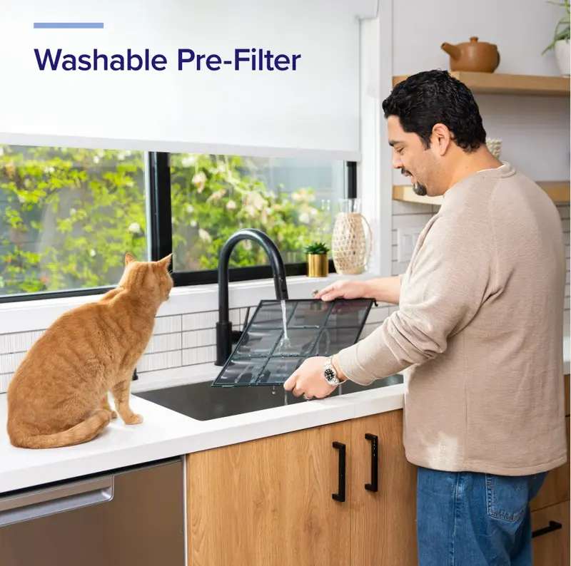 LEVOIT Vital 200s Air Purifier for Home Large Room Up to 1900 Ft², Smart WiFi, HEPA Washable Filter, Anti-allergy, Pet Hair, Smoke, Pet Odors 6