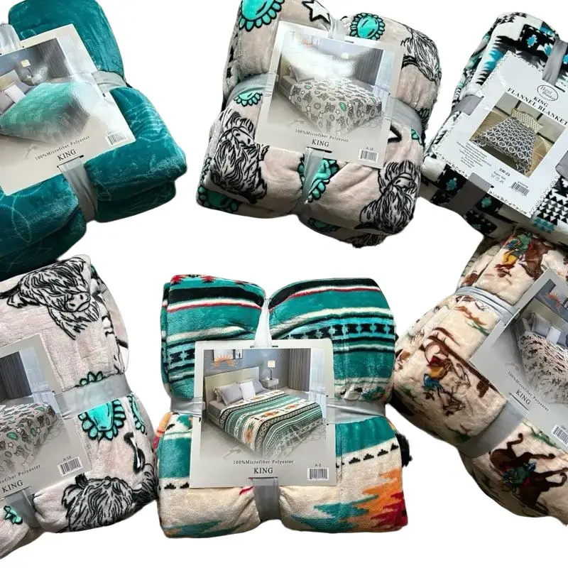 Western Blankets (King Size)