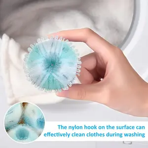 Pet Hair Remover for Clothes, 6 Counts Reusable Washing Machine Pet Hair Catcher, Deshedding Tool, Clean Anti-tangle Household Cleaning Laundry Balls, Removal