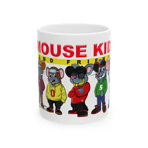 Mouse Kids Ceramic Mug, (11oz, 15oz)