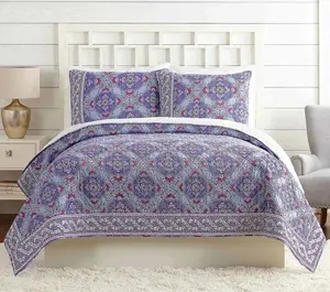 Vera Bradley Purple Passion King Quilt