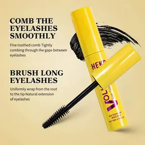 Waterproof Lash Mascara, Thick and Long-Lasting False Eyelashes Effect, Natural Look, Enhances Volume and Separates Lashes