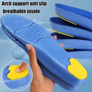 5pairs EVA Arch Support Anti-slip Shoes Insole for Women Men Orthotic Flat Foot Correction High Arch Sports Running Insoles Pads
