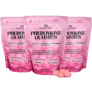 Pheromone Gummies - Enhances Your Natural Pheromones From Within - 60 Count Mixed Berry Flavor | Feminine Gummies | probiotic for women | Non-Gmo | Healthcare, Dietary, Vitamin, Supplement,Fitness, Edible