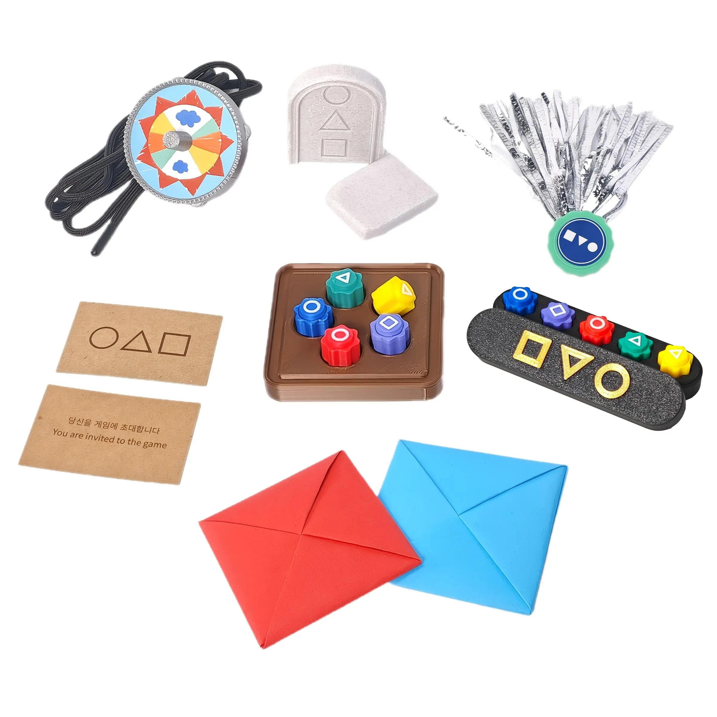 3D Printed Squid Party Props, Party Game Console, Gift Packaging Supplies for Birthday Party, Party Favors for Friends