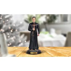12"H Saint Toribio ROMO Statue Toribio ROMO Gonzalez Holy Figurine Religious Decoration