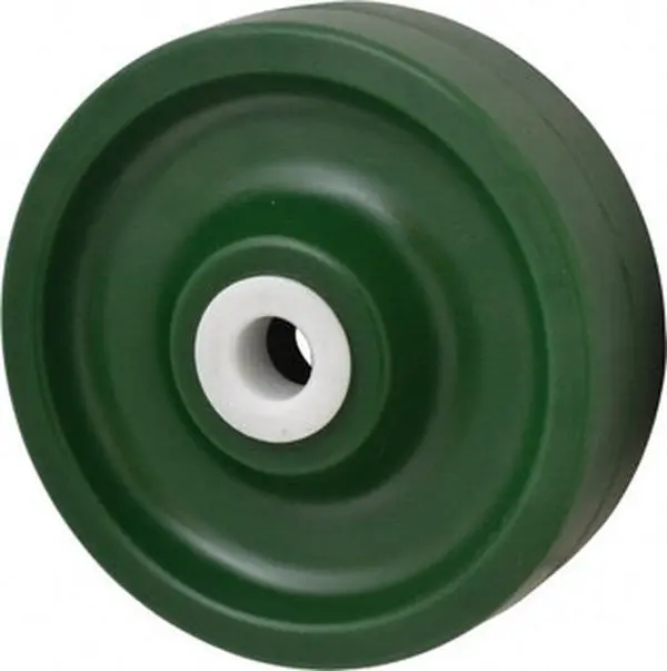 ALBION Heavy-Duty Polyurethane Caster Wheel - 6x2 in, 1000 Lb. Capacity, 2-3/16 in Hub Length, 3/4 in Axle Diam, Delrin Bearing Model XI0625112 (Furniture Hardware for Tools & Hardware Use)