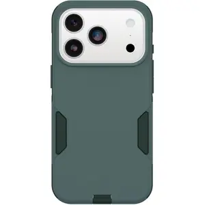OtterBox Commuter Series Case for iPhone 17 Pro - Sagebrush Green, Thin & Protective, Dual-layer MagSafe Compatible, Military Standard Tested, Rugged Design, Integrated Camera Control, Pocket-friendly