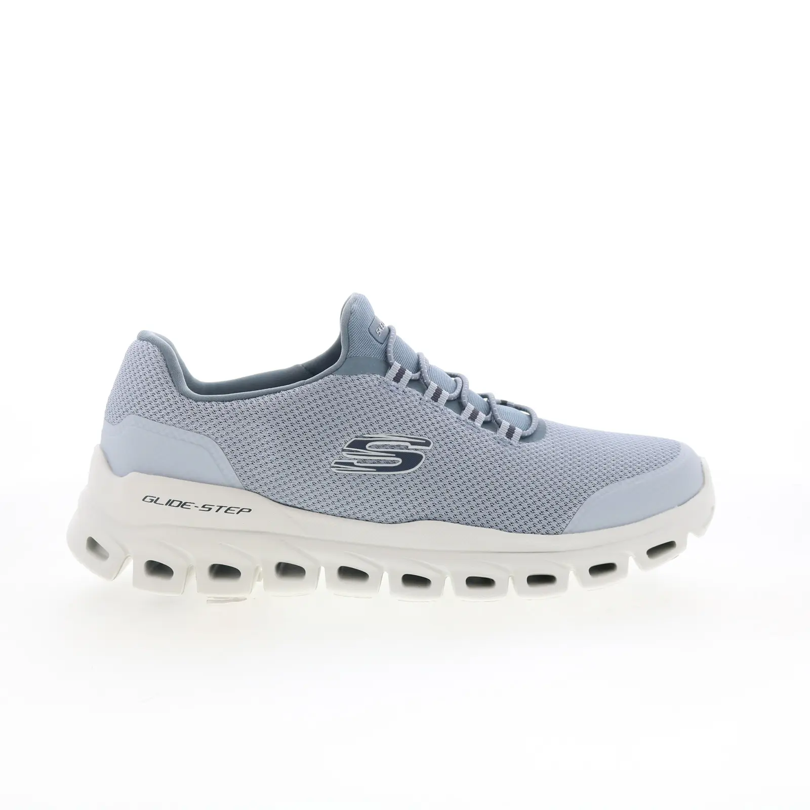 Skechers Glide-Step - Noltek Mens Gray Wide Lifestyle Sneakers Shoes