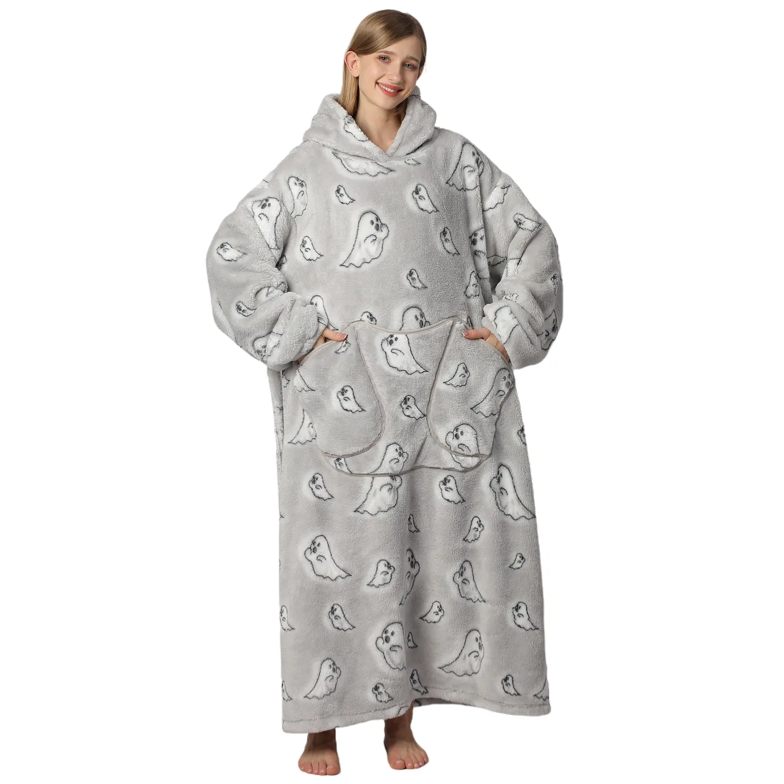 Oversized Hoodie Blanket for Women Adults Oversized Wearable