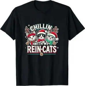 Cat Christmas Shirts & Gifts Cat Lover Christmas Cat Lover T-Shirt