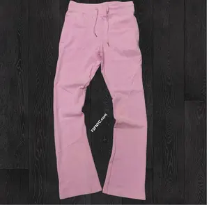 Narr - Mineral Wash Stacked Sweat Pants - Pink - 0713