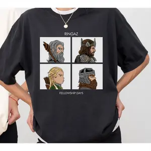 LOTR FellowshipDays T Shirt Sweatshirt Hoodie, LOTRing T Shirt SweatShirt Hoodie, Ringaz T Shirt Sweatshirt Hoodie