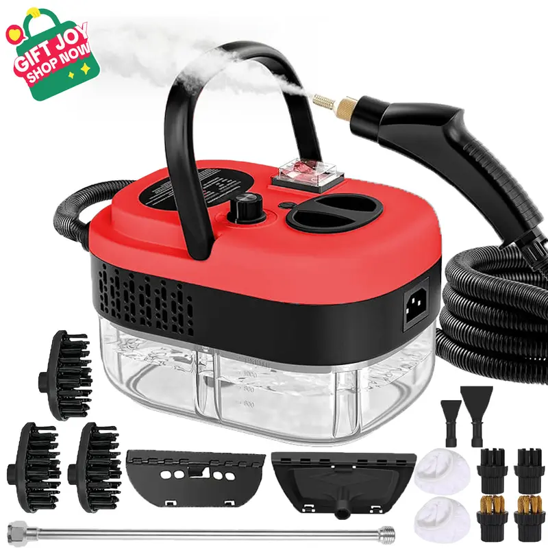 Car Steam Cleaner, Car Air Conditioner Cleaner, Kitchen Grease Cleaning High Temperature High Pressure Steam Cleaner, Household Cleaning Tools, Back to School Gifts, Carpet Cleaner, Foam Cannon, Car Cleaning & Maintenance, Kitchen Cleaning Tools