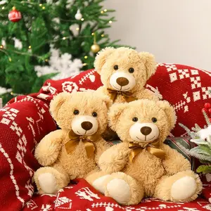 3 Pack Teddy Bears Bulk Teddy Bear Stuffed Animal Baby Shower Bear Plush Gifts for Christmas Valentine's Day Mother's Day for Kids Gift or Wedding Decorations, Teddybear