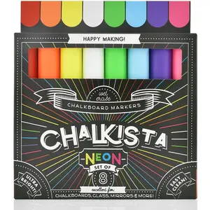 Liquid Chalk Markers For Chalkboard - Wet Erase Dustless