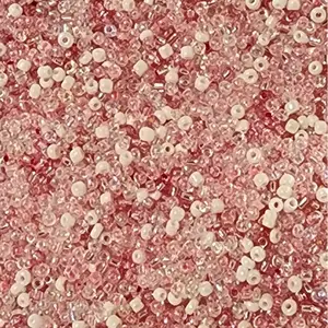 Cotton Candy Bliss Glass Bead Single Strand Bracelet