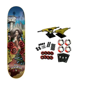 DGK Skateboard Complete Fabian Alomar Street Soldier 8.25" x 31.85"