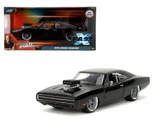 Jada 1:24 Dom’s 1970 Dodge Charger Black Fast & Furious: Fast X