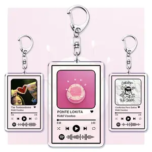 Singer Kidd Voodoo Songs Keychains for Women Accessories Bag PONTE LOKITA Tas Texteandome Music Keying Jewelry Fans Friend Gifts