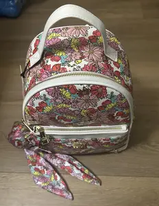 Juicy Couture Garden Floral Glam Pull Out Pouch Backpack