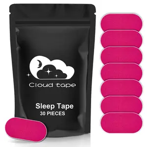 Mouth Tape for sleep, one month supply, mouth tape, pink, gentle, adhesion, 30 Strips, yoga, gym sports accessories,