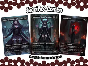 Yawgmoth Combo Anime Waifu | 100-Card Commander EDH Proxy Deck + Tokens