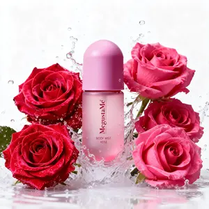 MegustaMe 4D Romantic Rose Body Fragrance Spray, warm fragrance type, lasts up to 24 hours with long-lasting hydration—a must for date night; perfect for gifting.