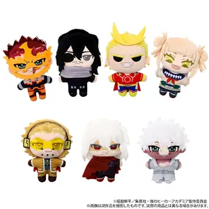In Stock!! 12cm Original Animation Stuffed Plush Toys Anime My Hero Academia Tomura Shouta Aizawa Dabi Himiko Toga Pendants