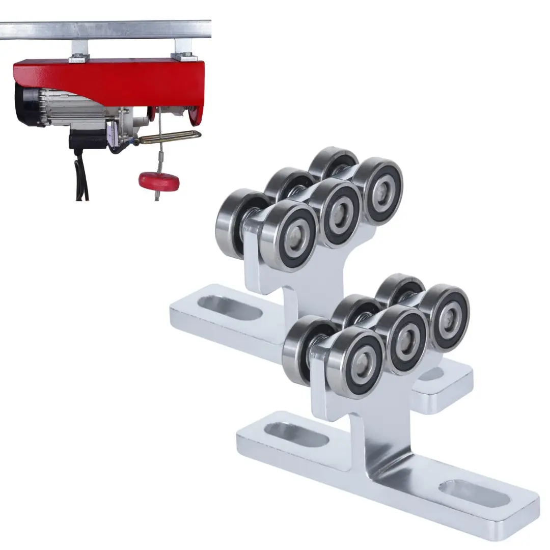 Strut Trolley for Electric Hoist, Compatible with 1-5/8" Unistrut Strut Channels, Essential Accessory for Industrial Lifting Solutions