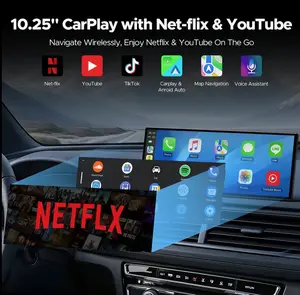 10.25" Wireless CarPlay Screen