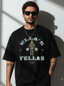 Ella's Fellas T-Shirt, Ella Lanley Graphic Tee, Fashion Cotton, Full Colors, Full Sizes, For Men, For Women