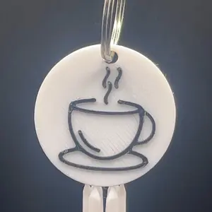 Coffee NFC (2) Keychain – Brew Connections Instantly