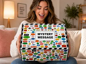 Box Message Mystery Gift Box