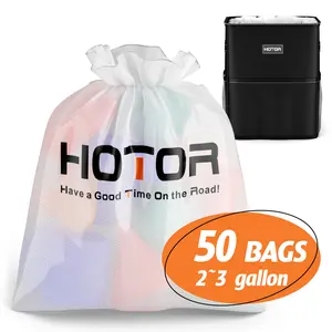 Disposable Car Trash Bags, Plastic Garbage Bags for Car, Leakproof Small Trash Liners for Car