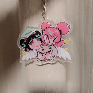 Zenless Zone Zero Angels of Delusion Sunna  Aria Nan Gong Yu Acrylic Keychain Inspired Charm for Bags & Keys Gift