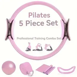 Shaping Artifact Pilates 13-Piece Set Yoga Ball Yoga Ring Stretch Band Resistance Band Yoga Socks Fitness Five-Piece Set