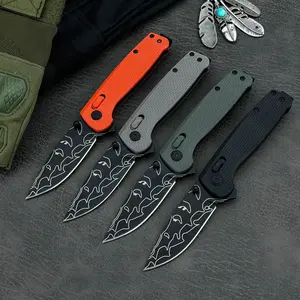 New Pocket Folding Knife Outdoor Defensive Carry Knife Nylon Fiber Handle 440c Blade EDC Camping Bush Knife Survival Knife Tactical Knives
